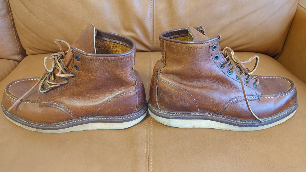 レッドウィング RED WING1907 USAmade 26.5CM 中古 最落なし レア 革紐 