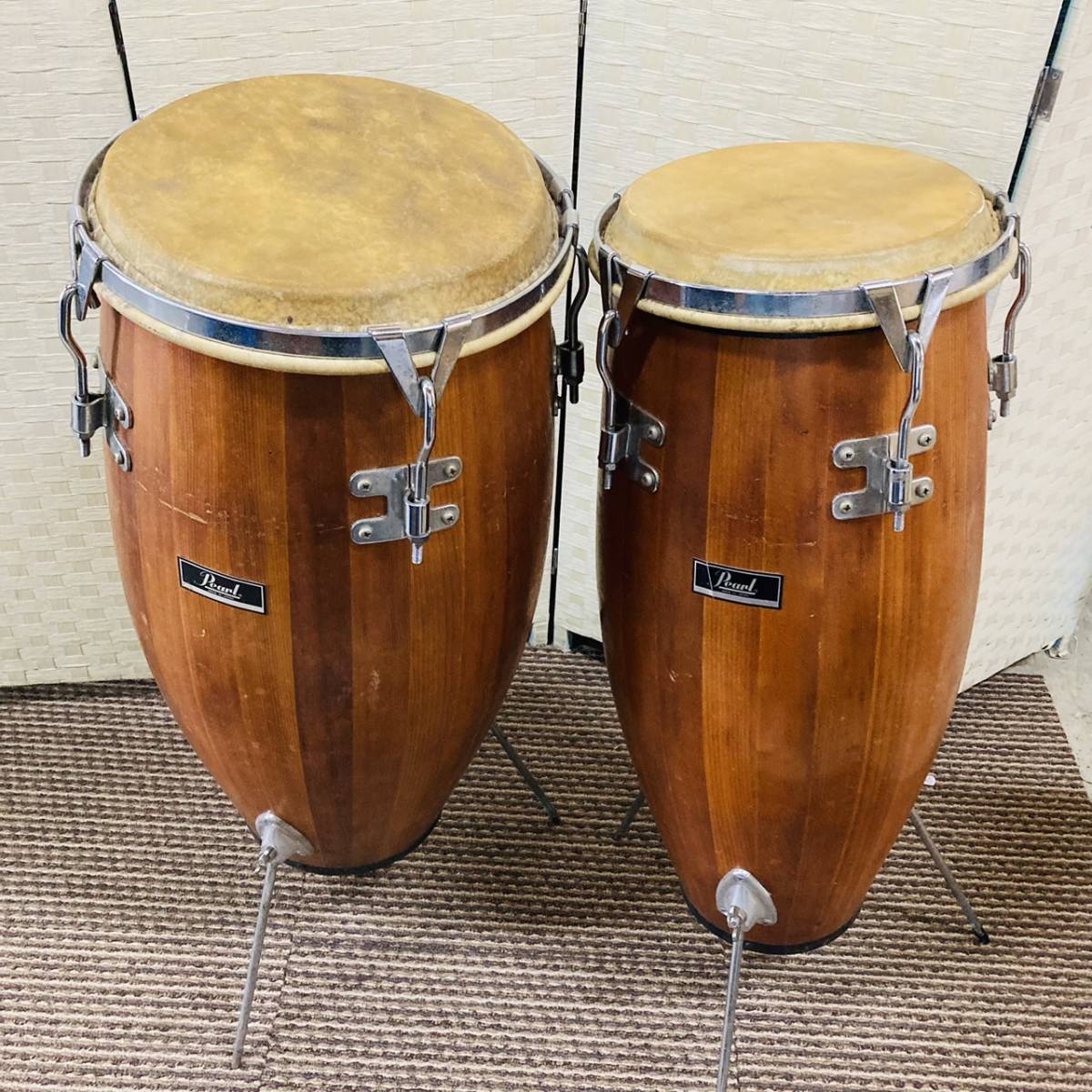 Pearl Pearl パール 打楽器 コンガ パーカッション 現状品 2個口発送