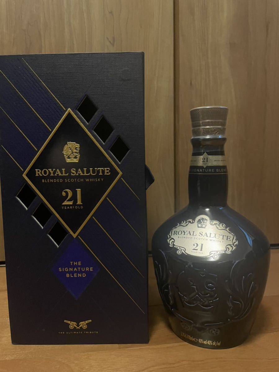 未開栓◇古酒 ☆未開栓☆ROYAL SALUTE ロイヤルサルート 21年 陶器