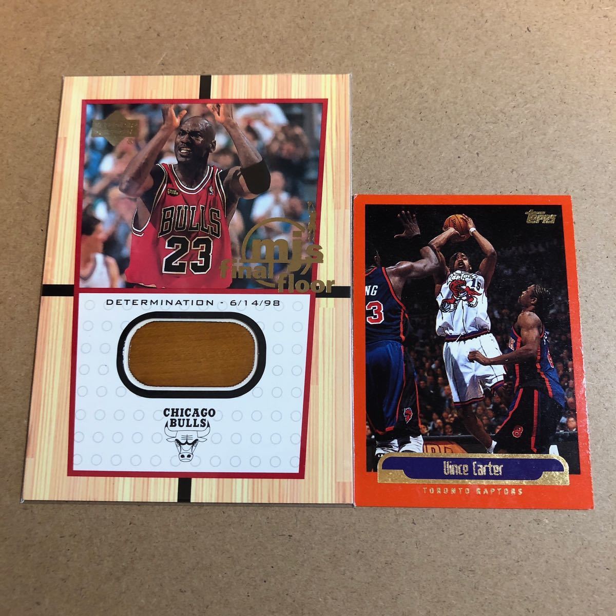 Upper Deck Jordan Michael Jordan 1999-00 Upper Deck MJ's Final Floor JUMBO #FF3 Bulls マイケルジョーダン　フロアカード　シカゴブルズ　NBAカード