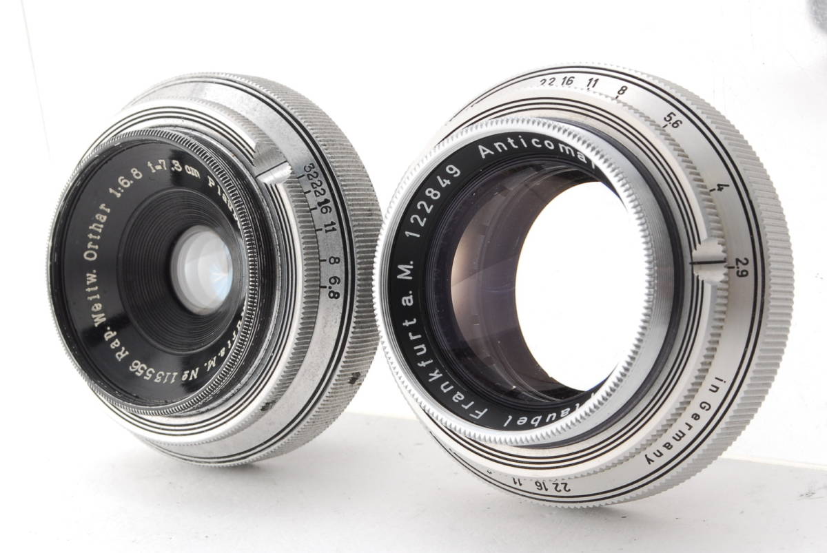 レンズ(単焦点) Plaubel Rap Weitw.Orthar 1:6.8 f=7.3cm Plaubel Rap