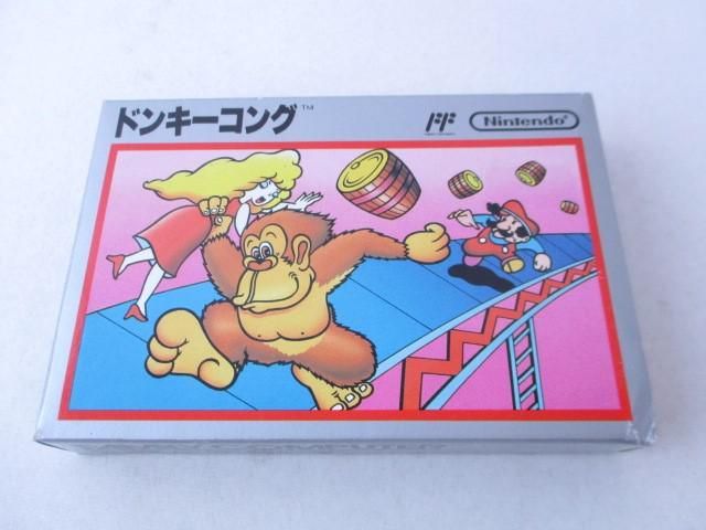 同梱可】良品 ゲーム FC ファミコン ソフト ドンキーコング 銀箱 説明