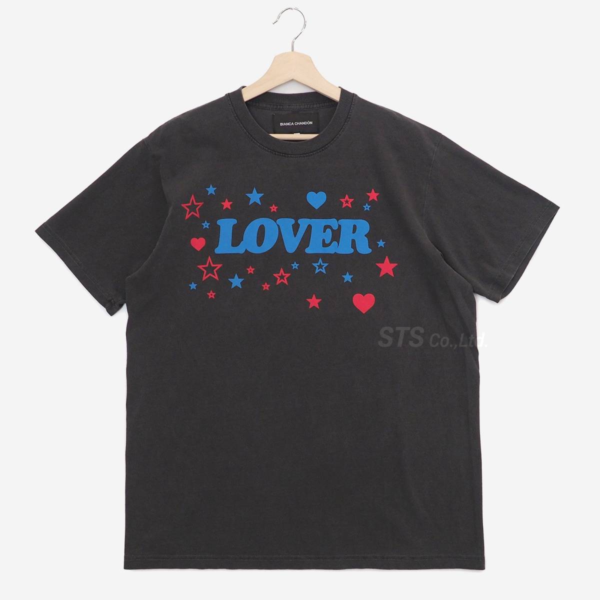 Bianca Chandon - Lover T-Shirt #1　黒L　ビアンカ シャンドン - ラバー ティーシャツ #1　2022SS