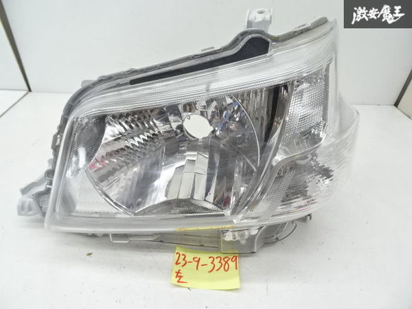 ダイハツ 純正 S321V S331V ハイゼット カーゴ 後期 ハロゲン ヘッドライト ヘッドランプ 左 左側 助手席側 ICHIKOH 1969 訳有品 棚14-1