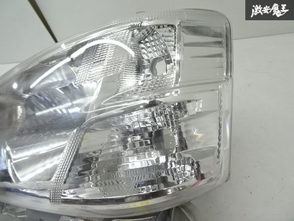 ダイハツ 純正 S321V S331V ハイゼット カーゴ 後期 ハロゲン ヘッドライト ヘッドランプ 左 左側 助手席側 ICHIKOH 1969 訳有品 棚14-1