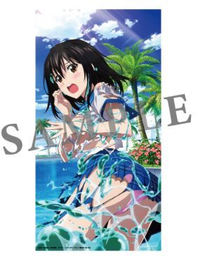 ストライク・ザ・ブラッドIII 姫柊雪菜 バスタオル マチ☆アソビCAFE