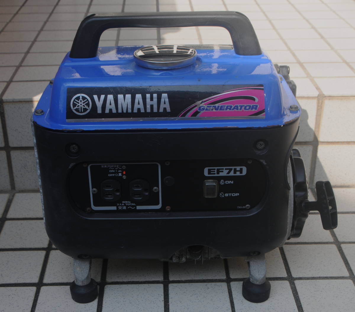 ヤマハ EF7H 発電機 - Yahoo!オークション 「yamaha YAMAHA ポータブル 