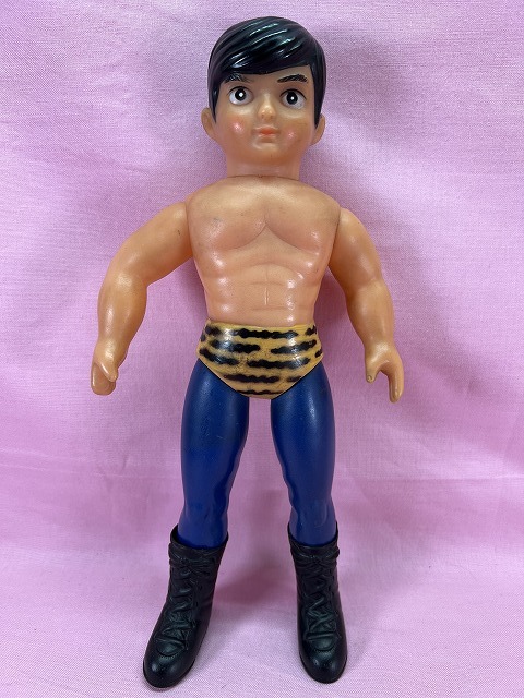 916◇◇当時物 中嶋製作所 タイガーマスク ソフビ フィギュア 梶原一騎