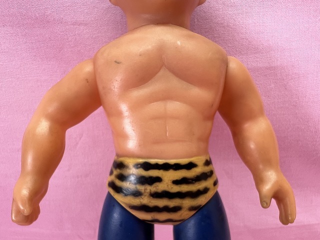 916◇◇当時物 中嶋製作所 タイガーマスク ソフビ フィギュア 梶原一騎