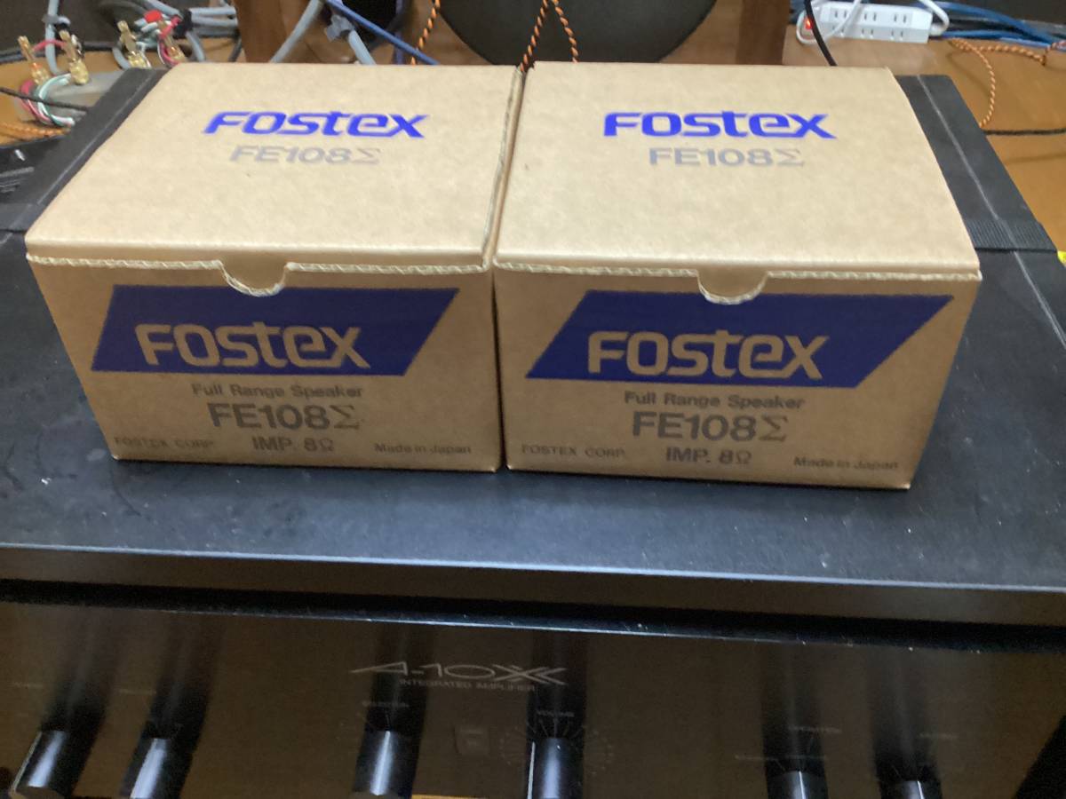 FOSTEX FE108Σ FULL RANGE ペア 動作品！ FOSTEX スピーカー 【公式通販】