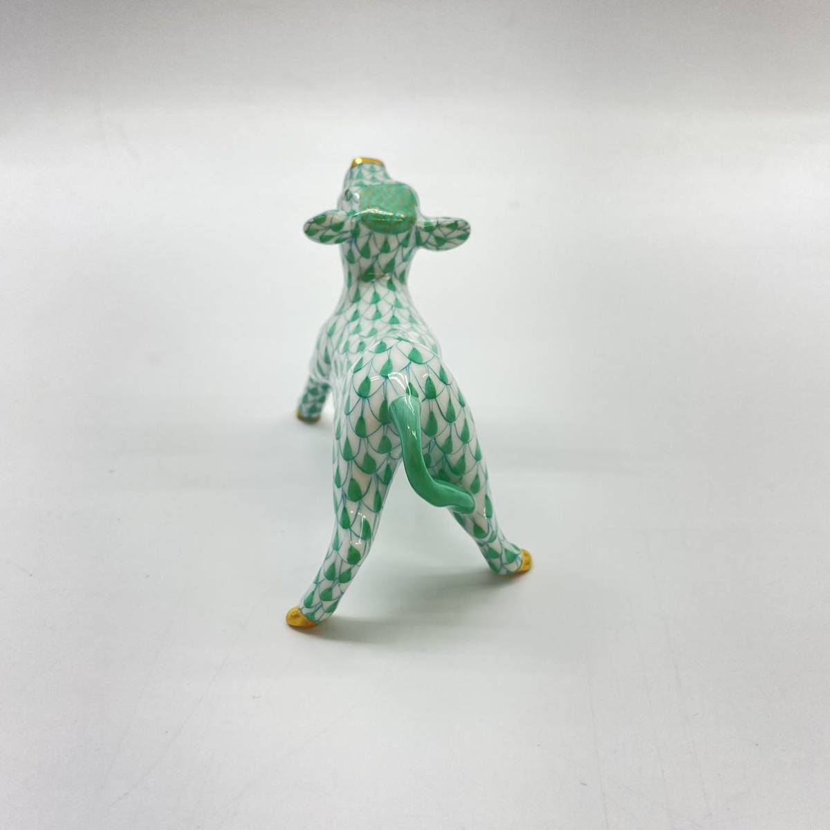 HEREND ヘレンド 置物 1997 牛 ウシ 干支 RM34322