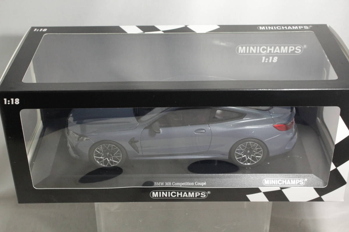 M8 BMW 1⁄18 Minichamps Coupe 0 - Metallic Diecast MINICHAMPS Blue