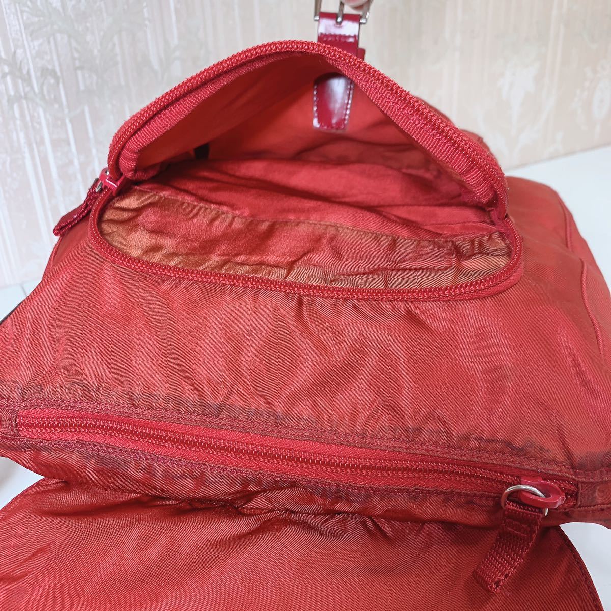 PRADA プラダ ナイロン 斜めがけ ショルダーバッグ ギャランティカード  