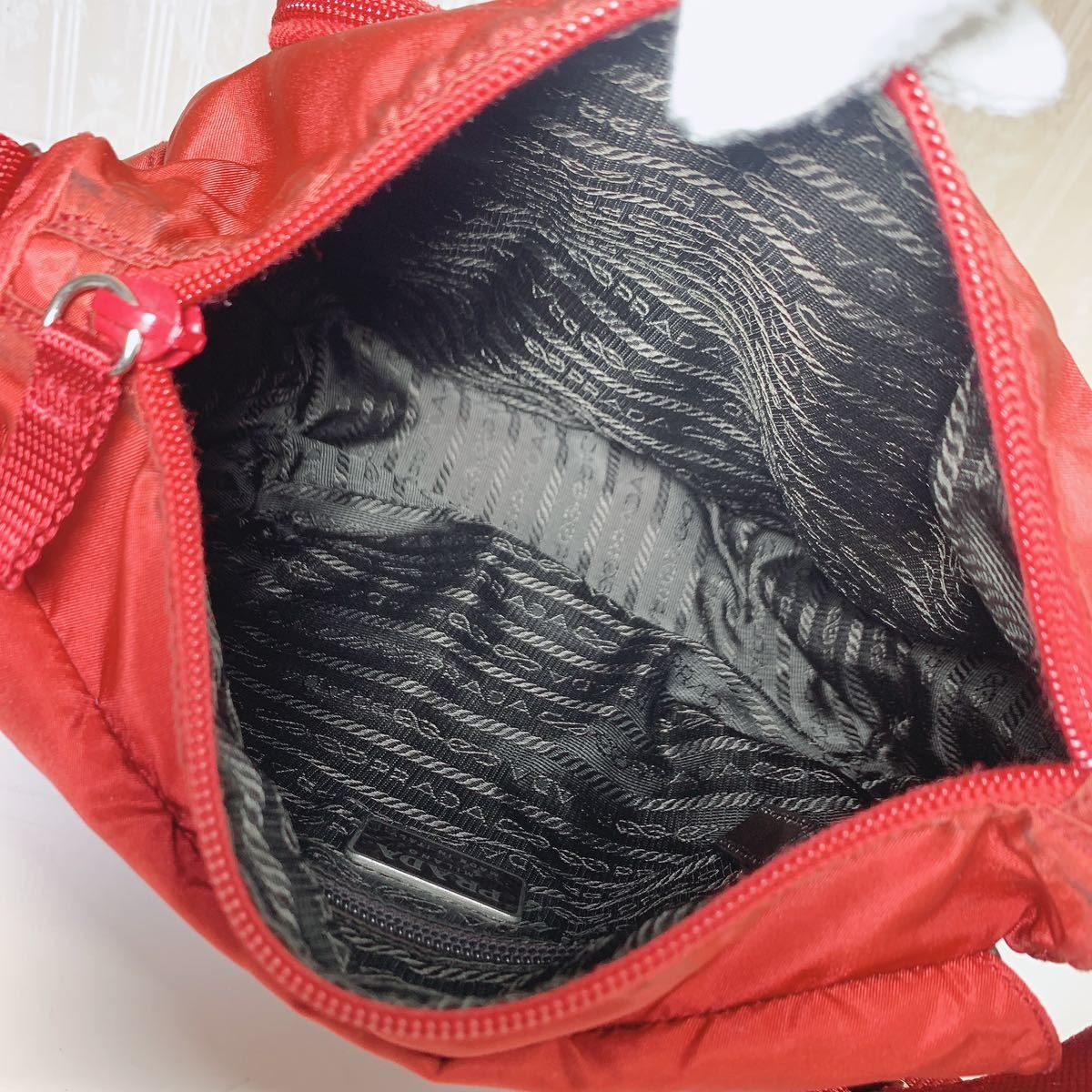 PRADA プラダ ナイロン 斜めがけ ショルダーバッグ ギャランティカード  