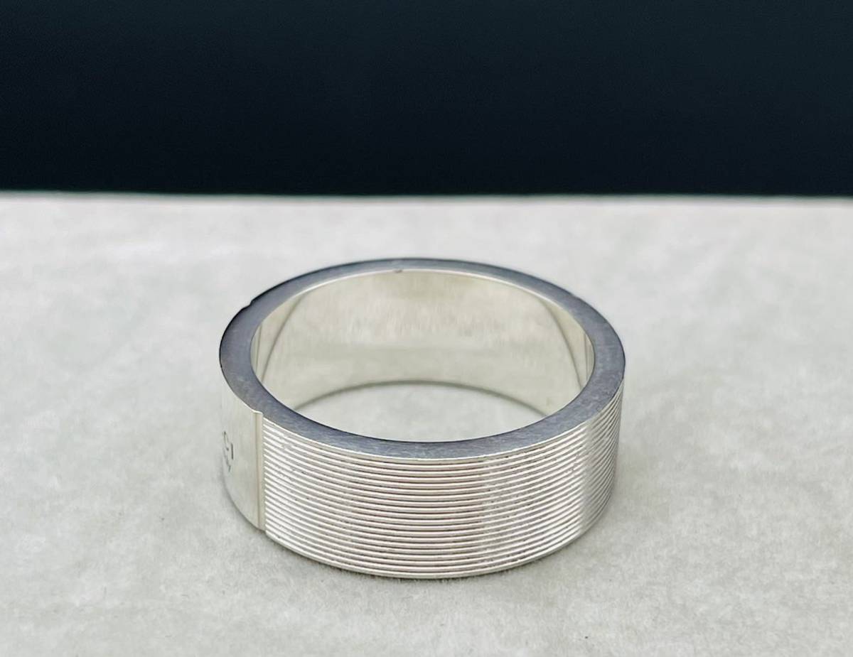 GUCCI グッチ シルバー925 リング 1695MI サイズ23 日本サイズで21〜22