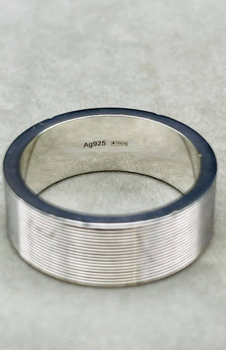 GUCCI グッチ シルバー925 リング 1695MI サイズ23 日本サイズで21〜22