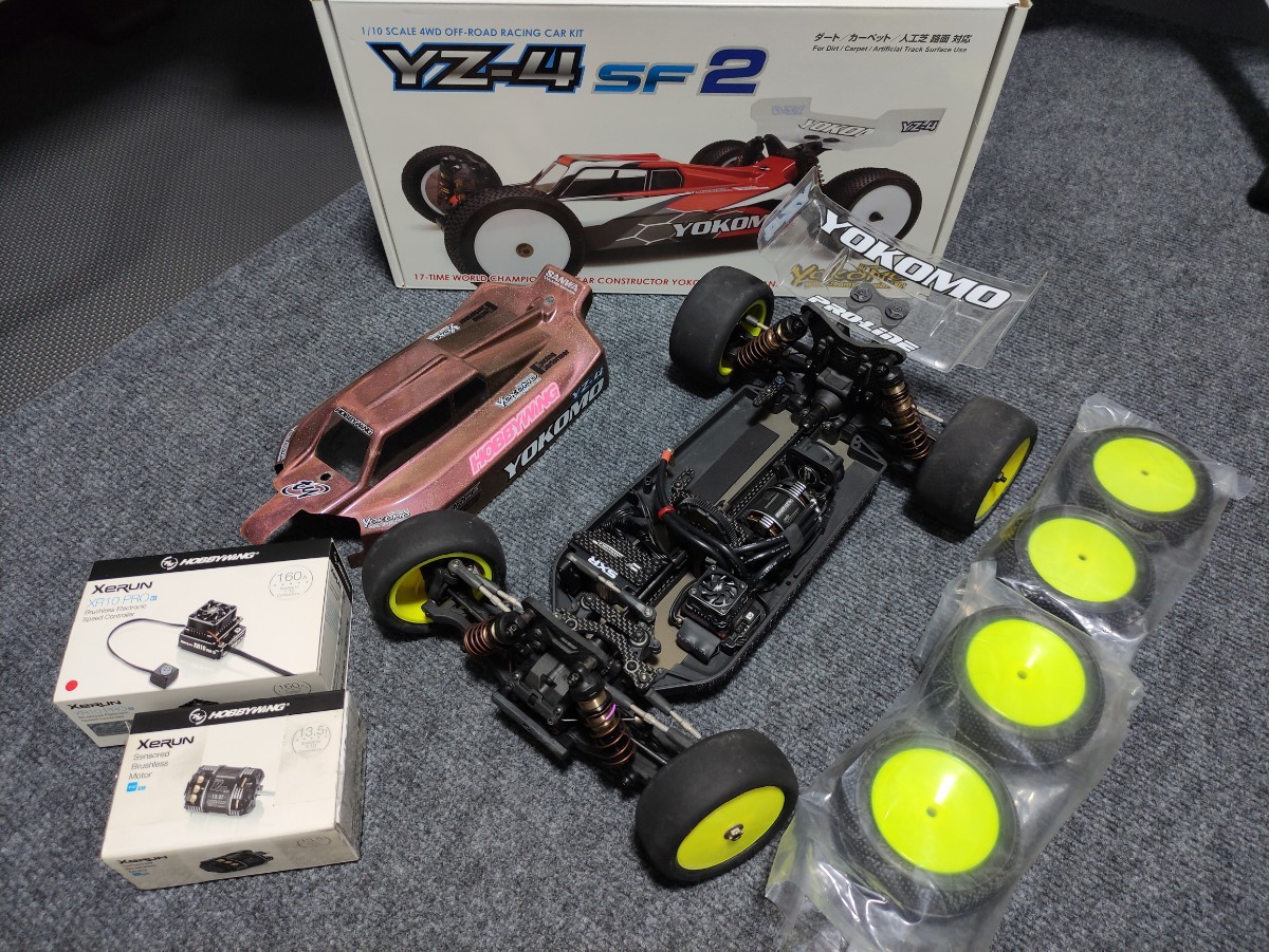 ヨコモ YZ-4 SF2 メカ付き 受信機あればすぐ走行可