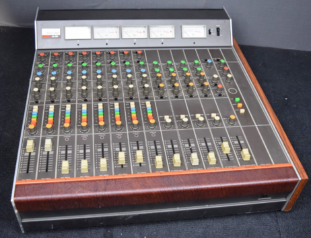 ☆動作品☆ TEAC (ティアック) ミキサー MIXER M-35 オーディオミキサー X6J893