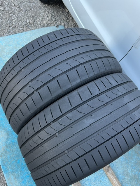 中古タイヤ2本セット CONTINENTAL 255/35/18 2021年製