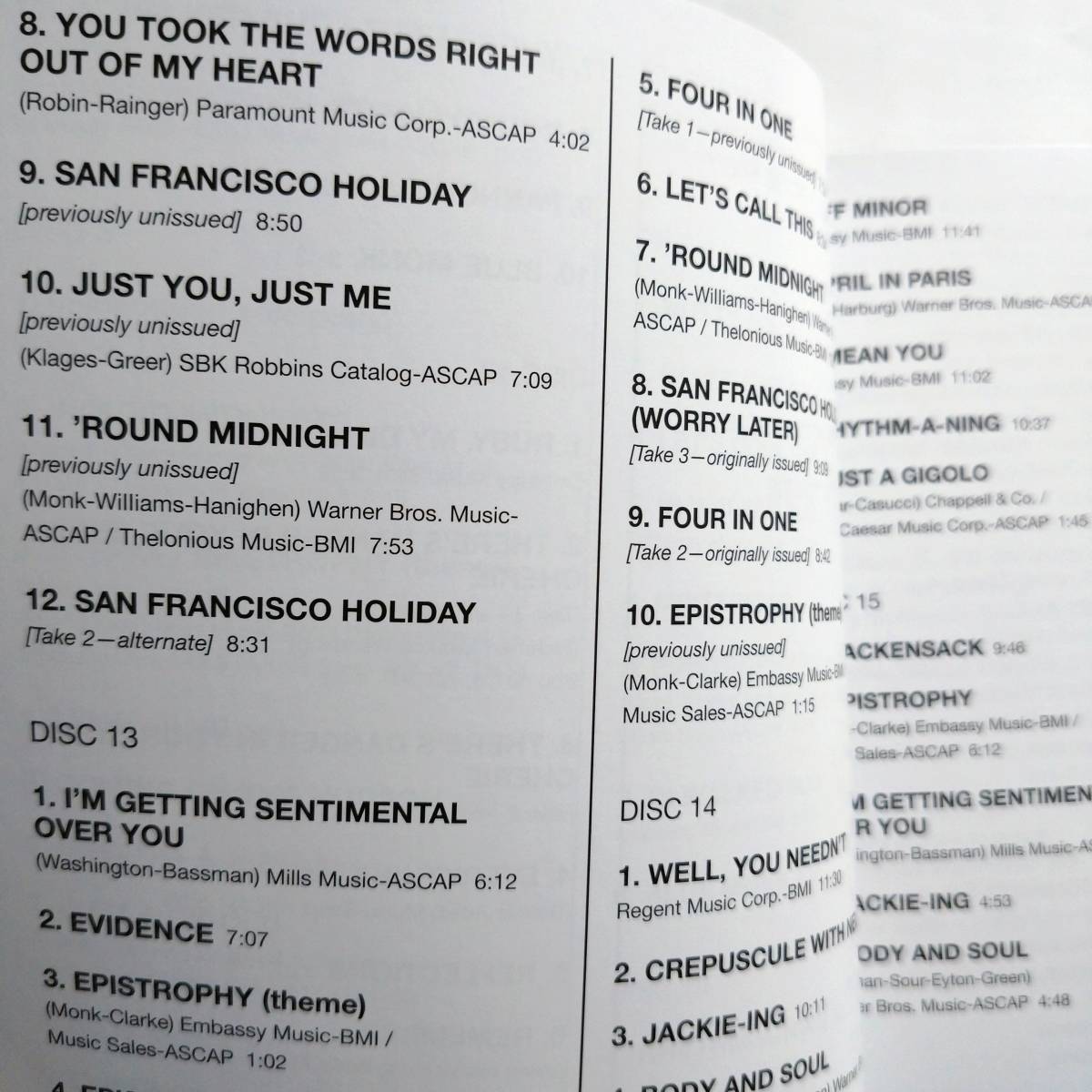 CD＞ セロニアス・モンク THELONIOUS MONK [THE COMPLETE RIVERSIDE 