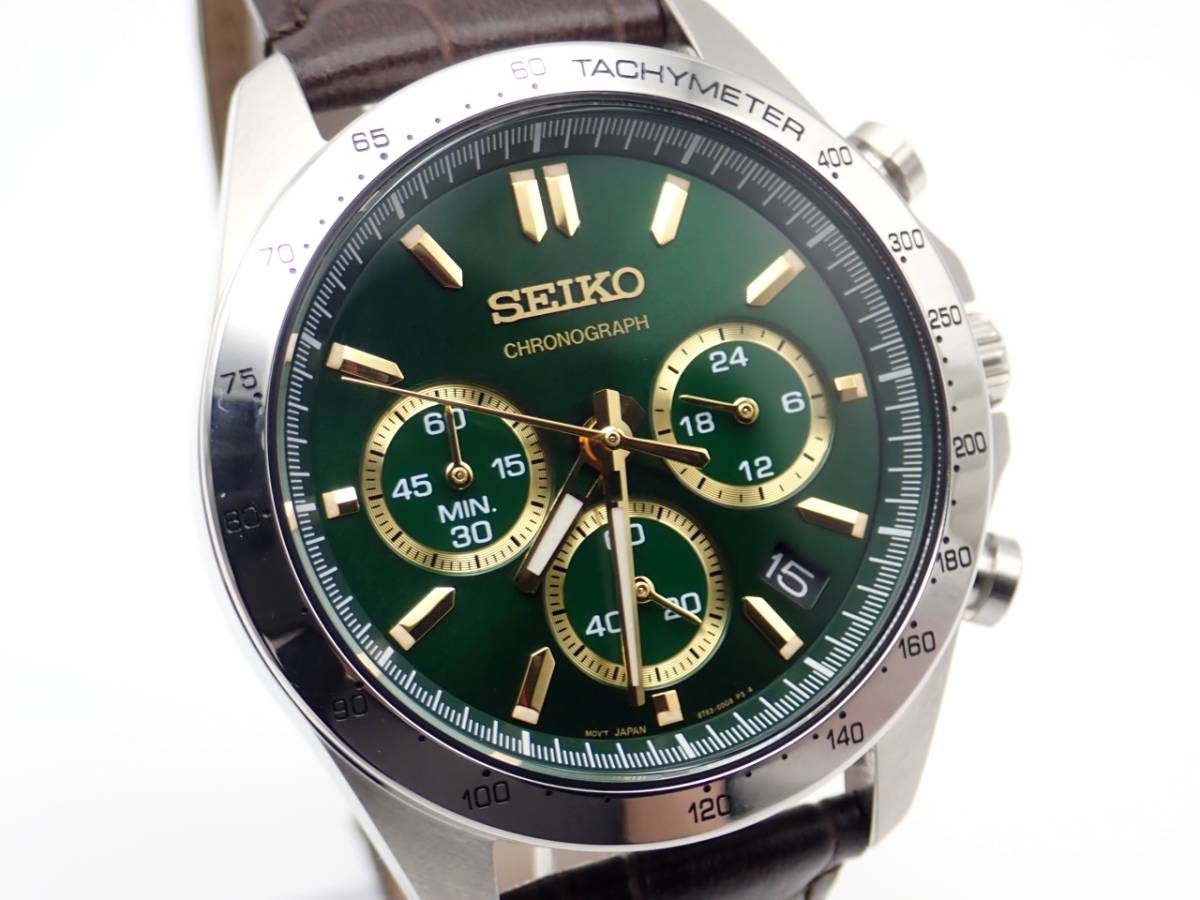 美品☆1円～☆稼働品☆SEIKO セイコー QZ 8T63-00D0 スピリット 
