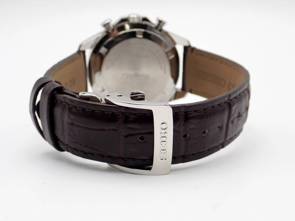 美品☆1円～☆稼働品☆SEIKO セイコー QZ 8T63-00D0 スピリット 