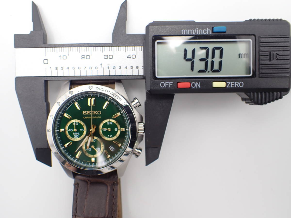 美品☆1円～☆稼働品☆SEIKO セイコー QZ 8T63-00D0 スピリット 