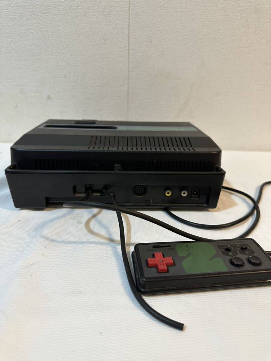 シャープ SHARP ツインファミコン TWIN FAMICOM AN-505-BK ACアダプタ付き レトロゲーム 昭和レトロ 当時物 ジャンク現状品