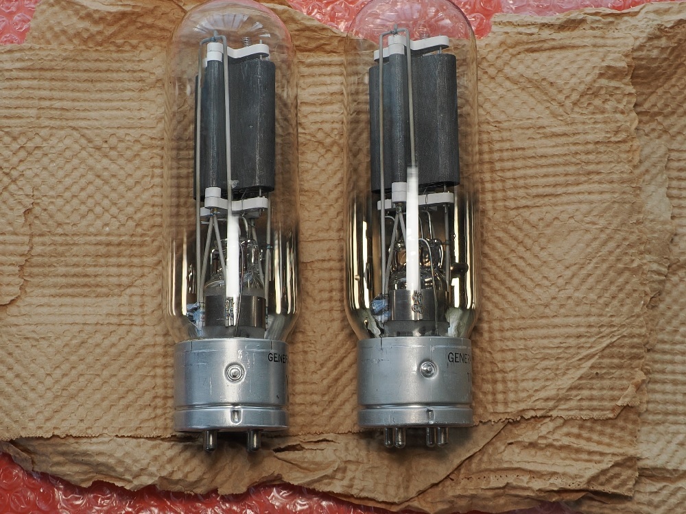 真空管 GE製 UV211／VT-4C ペア(2本) 中古品（ジャンク品