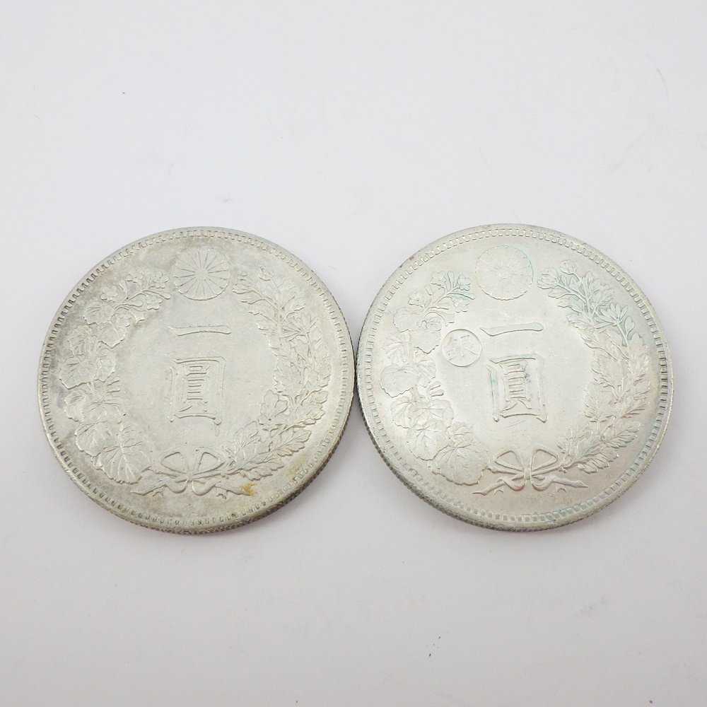 ミスターコインズ 新1円銀貨 新1円銀貨(小型) Yahoo!オークション