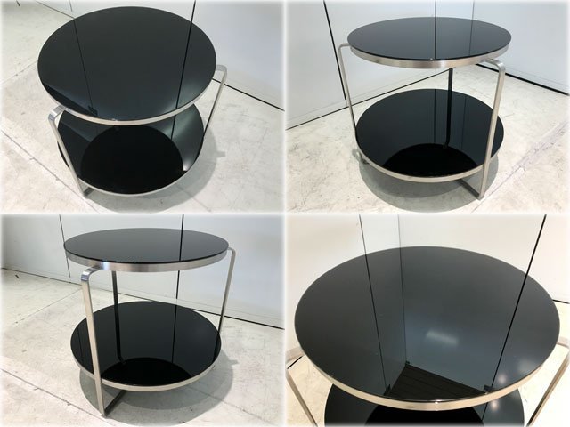 遠藤照明 家具 サイドテーブル abita ELICA（ブラック）TABLE style