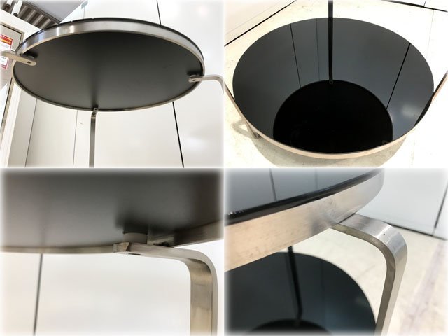 遠藤照明 家具 サイドテーブル abita ELICA（ブラック）TABLE style
