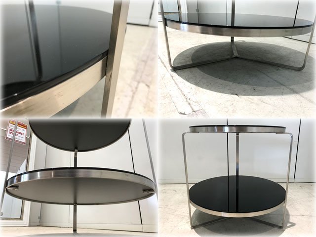 遠藤照明 家具 サイドテーブル abita ELICA（ブラック）TABLE style