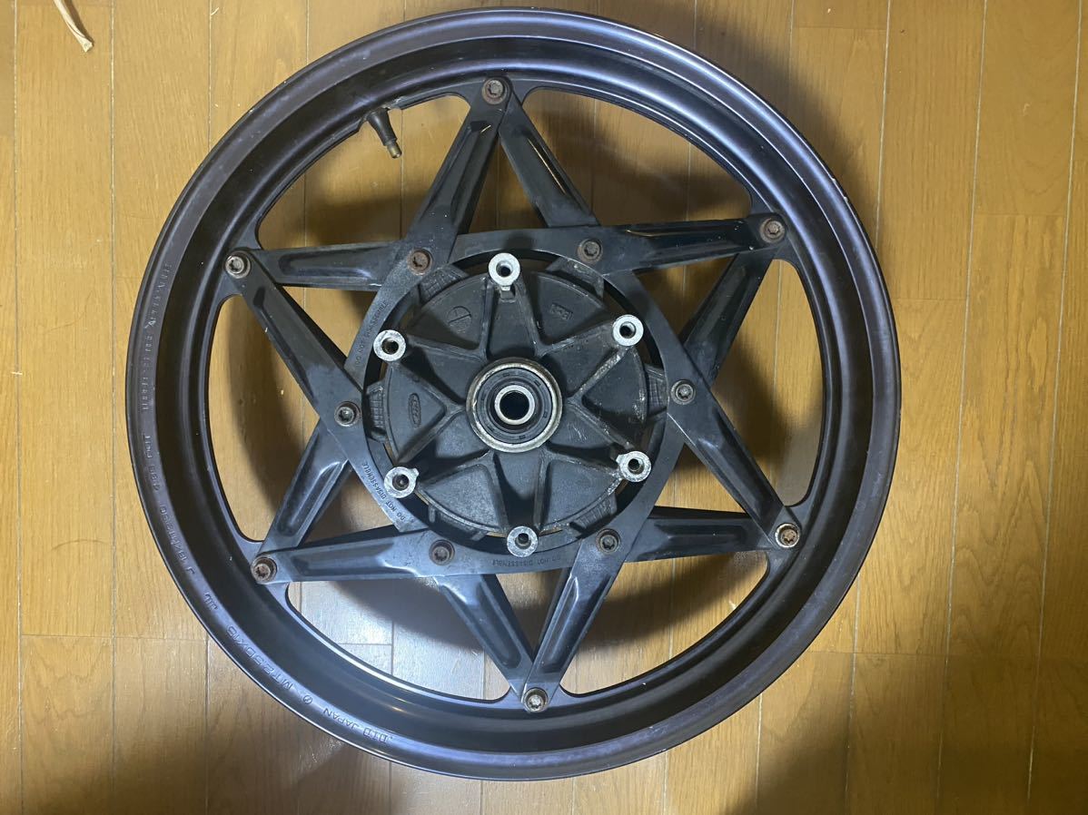 通販 公式サイト CBR400F ホイール×2 前後セット コムスターホイール