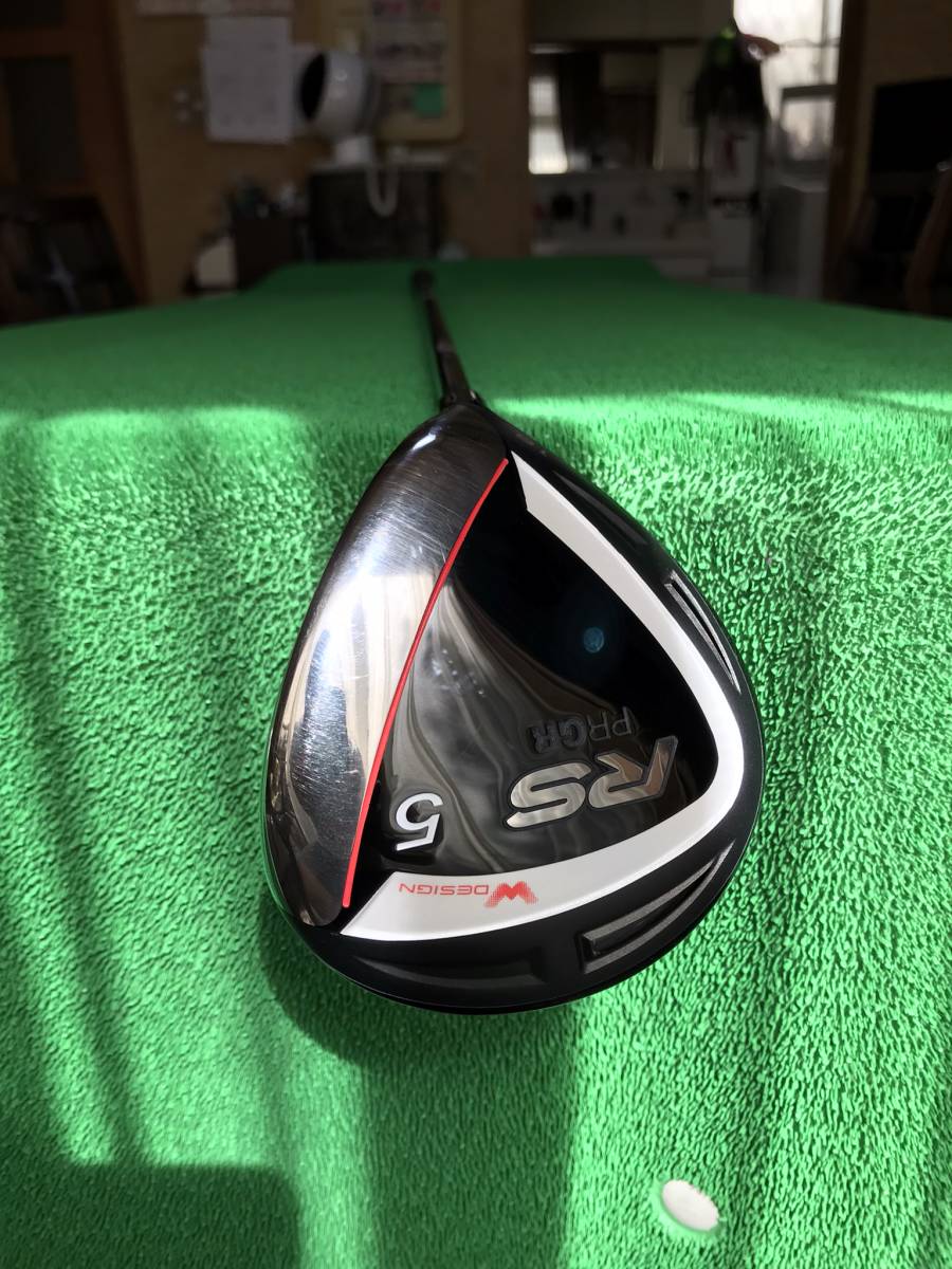 【中古】プロギア RS フェアウェイウッド ５Ｗ　ＵＳＴ Ｍａｍｉｙａ ＴＨＥ ＡＴＴＡＳ　Ｓ　 ヘッドカバー付 