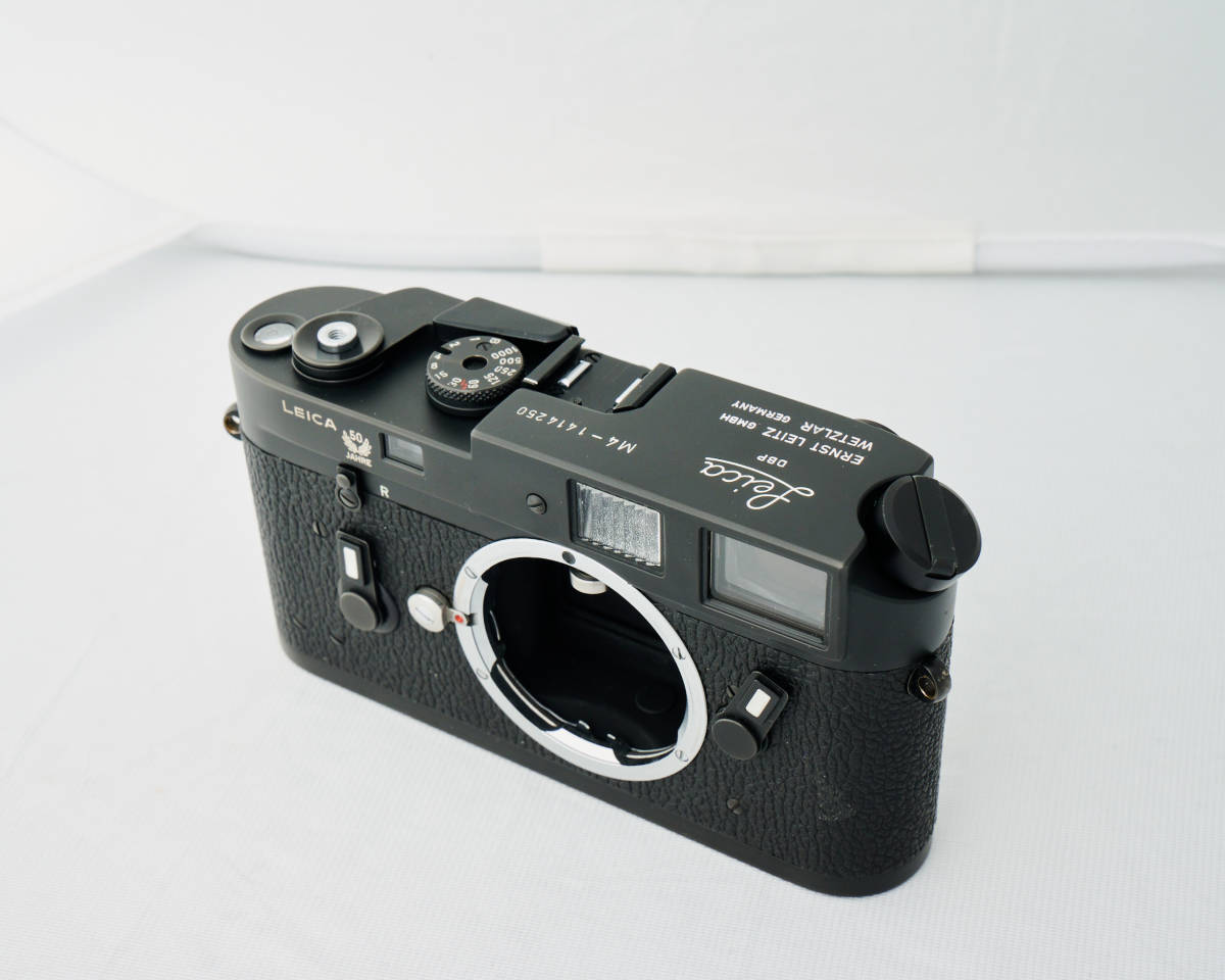 同様ライカ Leica M4 ブラッククローム 50周年 Black Chrome 50 JAHRE 