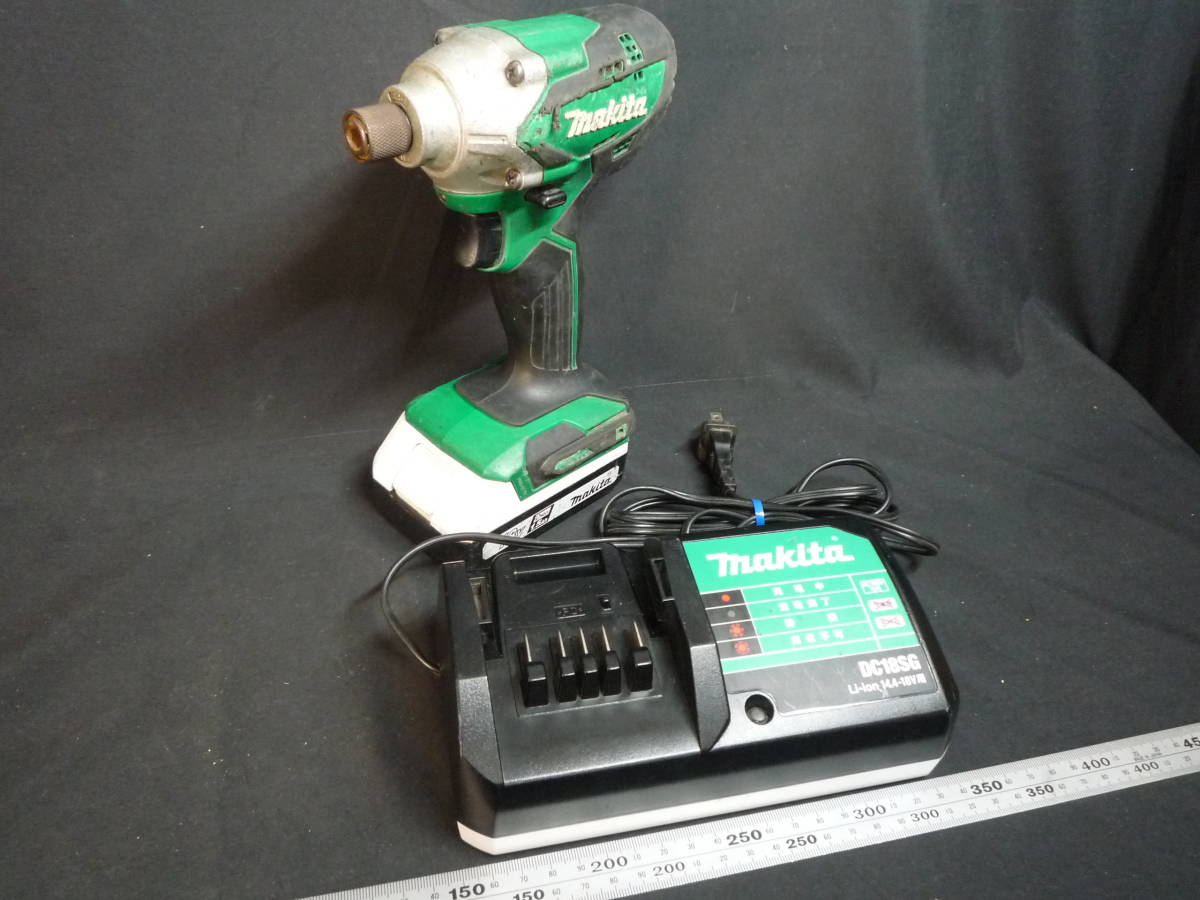 マキタ 18V 充電式 インパクトドライバ MTD002D バッテリー 充電