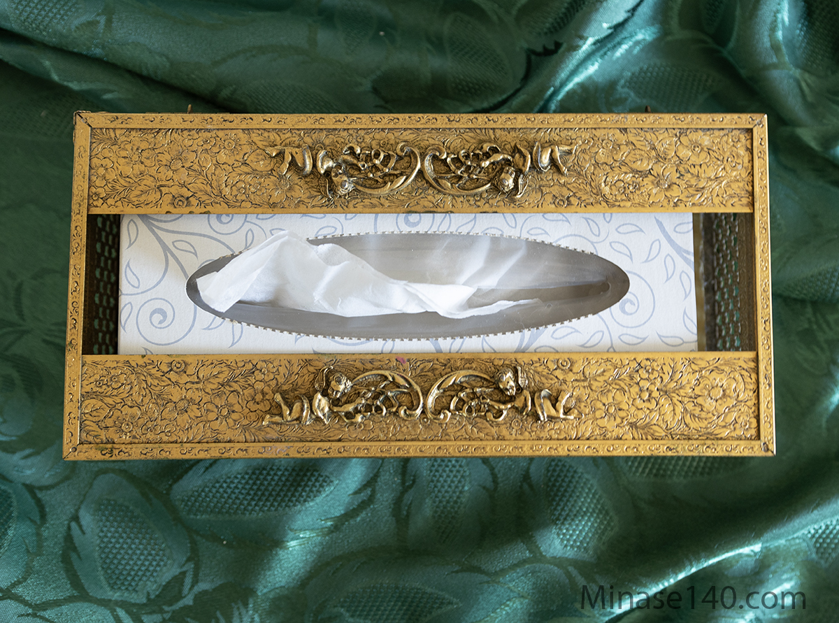 ティッシュボックス カバー ティッシュケース 天使 エンジェル アメリカ 輸入 什器 アンティーク ビンテージ