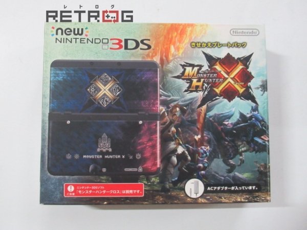 New ニンテンドー3DS本体 きせかえプレートパック モンスターハンター