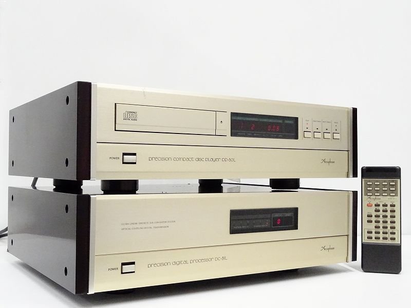 □□Accuphase DP-80L/DC-81L セパレート型 CDプレーヤー D/A