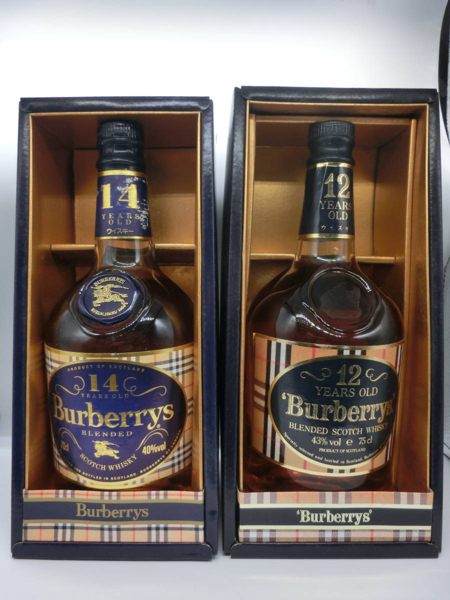 Burberrys・ウイスキー・2箱セット・12年・容量750ml