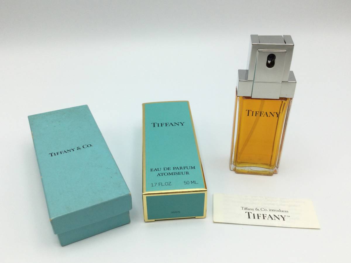 F50△ TIFFANY＆Co. ティファニー EAU DE PARFUM SPRAY オードパルファム スプレー 50ml 香水 箱付き △