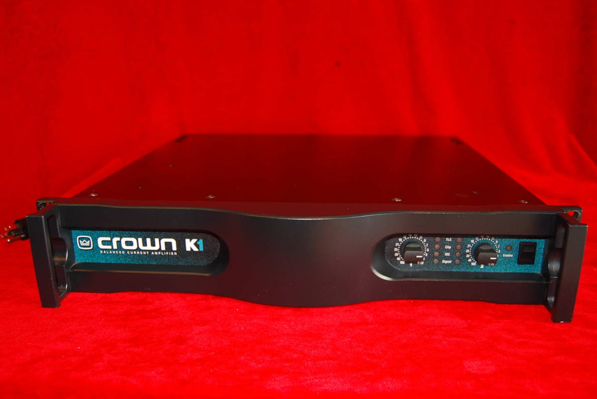 Amcron K パワーアンプ 本体 AMCRON CROWN K1 アムクロン クラウン K1 パワーアンプ ダンピング