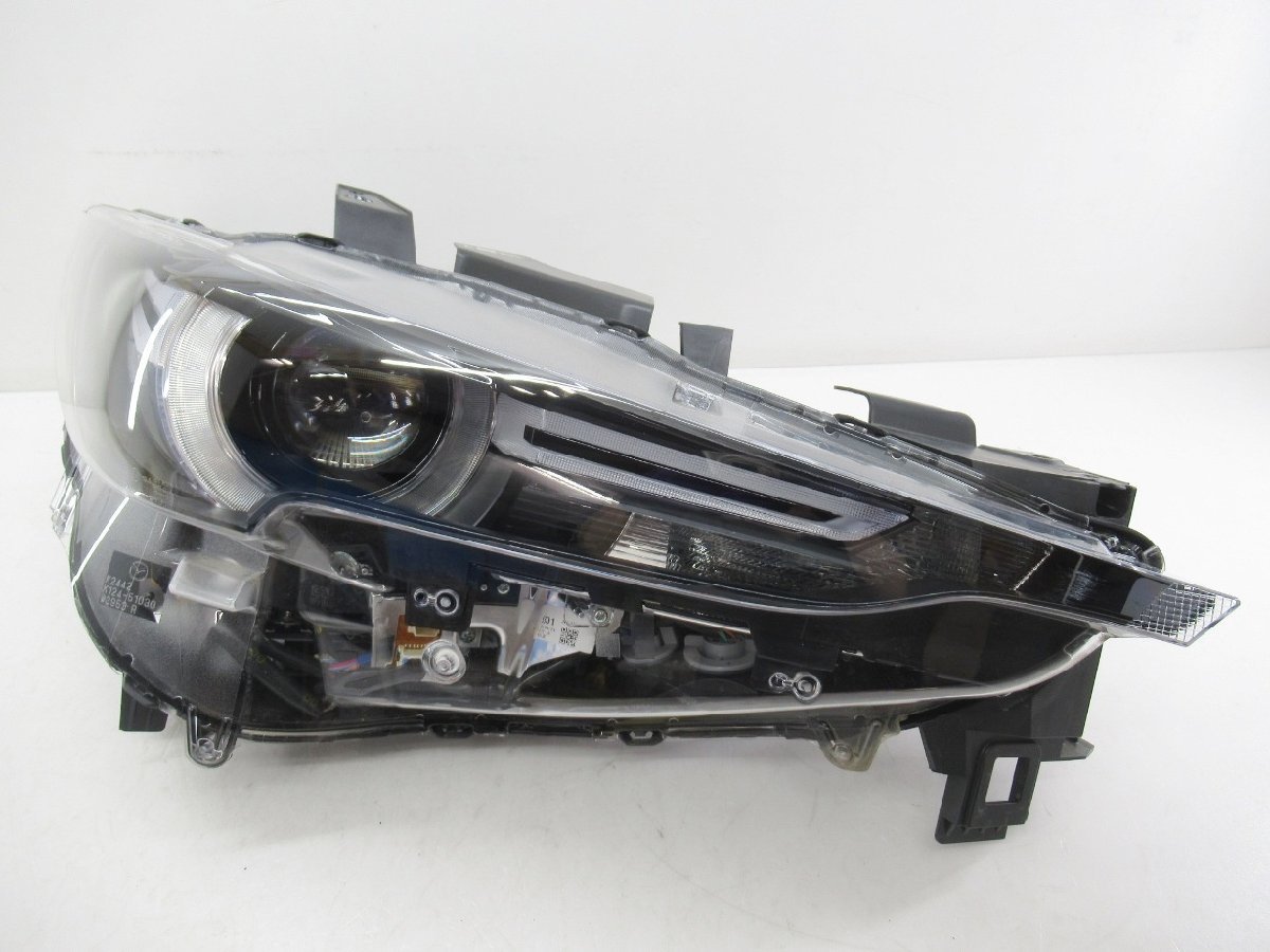 美品/破損無】CXー5 KEFP/KF5P 純正LEDヘッドライト 右 STANLEY W3953/