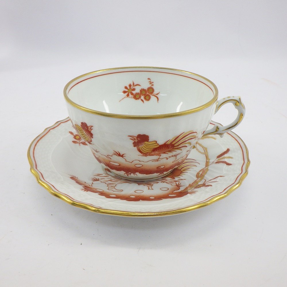 定番，限定SALE 1円 Richard Ginori リチャードジノリ レッドコック ティーカップ＆ソーサー テーブルウェア 食器 100-2183449 O商品(リチャードジノリ)｜売買されたオークション情報、yahooの商品情報をアーカイブ リチャードジノリ