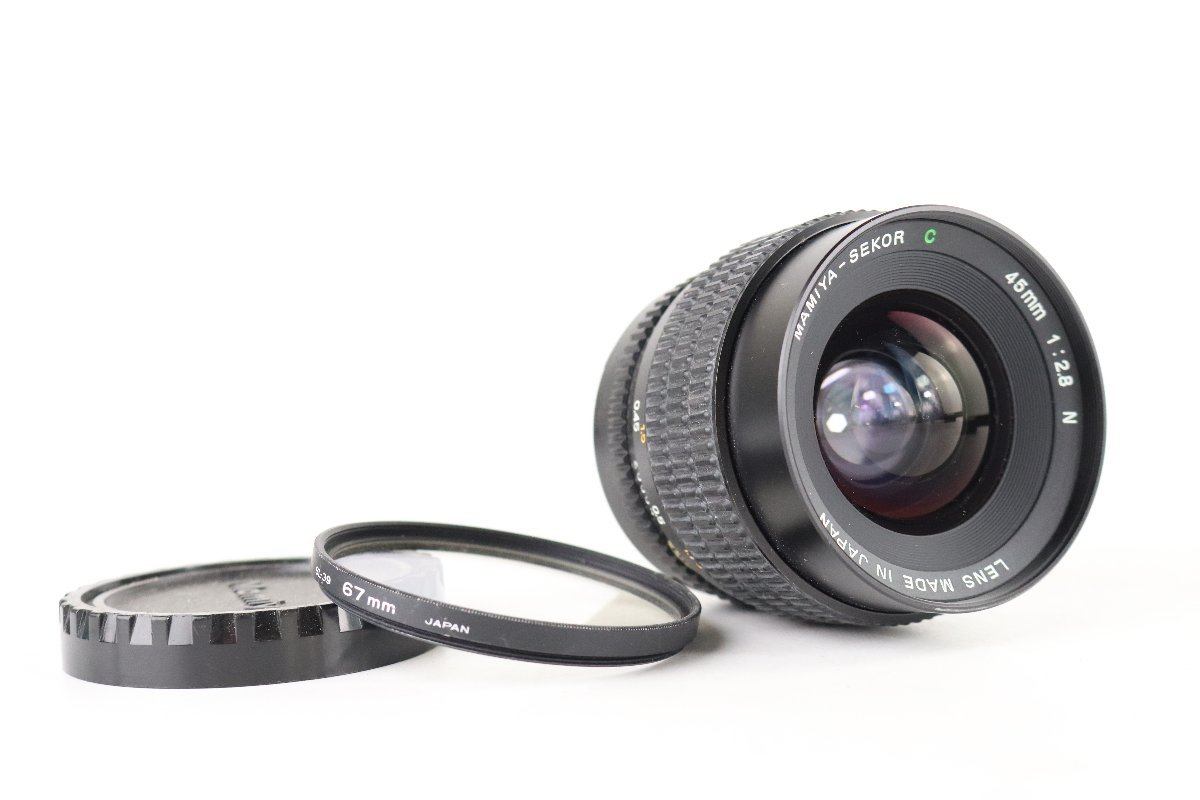 Mamiya マミヤ MAMIYA-SEKOR C 1:2.8 45mm レンズ【現状渡し品】☆F 中