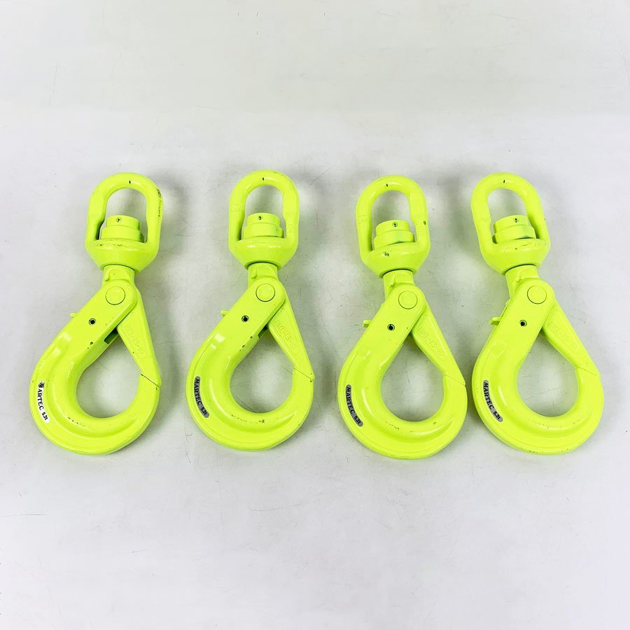 マーテック 5.3t スイベルフック 4個セット BKL-13-10 [M10401]