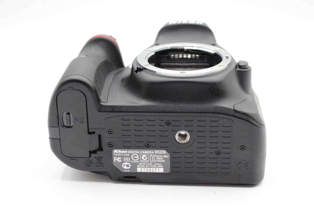 新品級◇Nikon ニコン D5200 ボディ◇シャッター回数6903回のみ♪‐09 