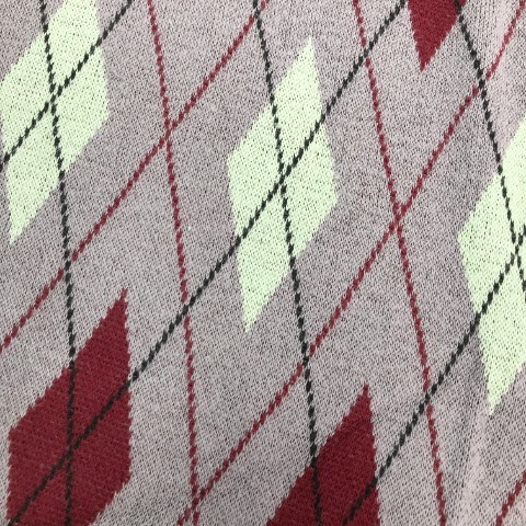 1円】SUPREME シュプリーム 半袖ニットポロシャツ 21AW Argyle Zip