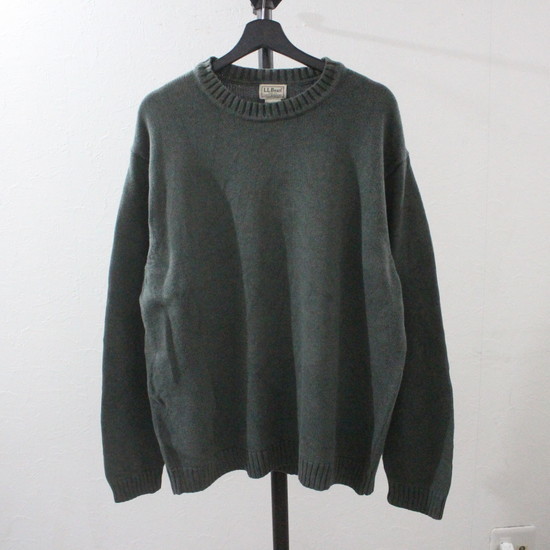 b680 2000年代製 L.L.Bean エルエルビーン コットンニットセーター 